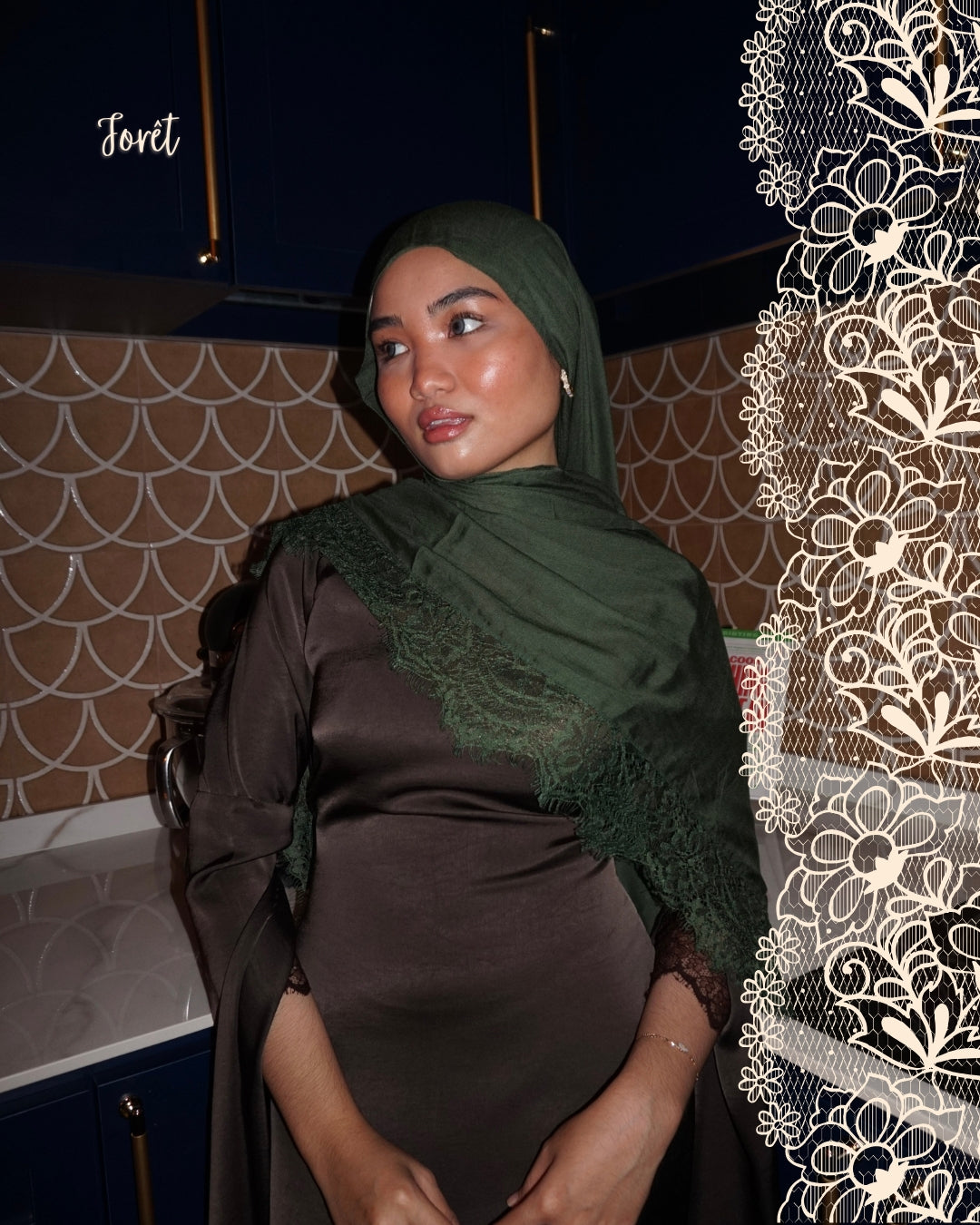 Dentelle - A lace-trimmed modal collection